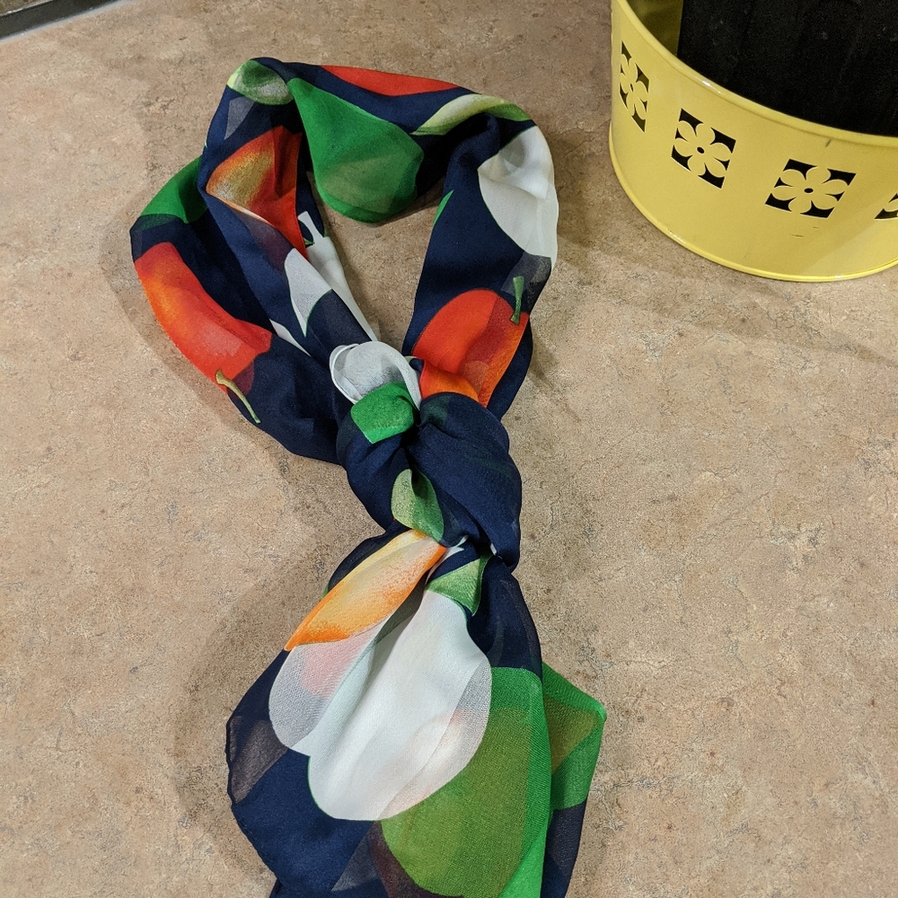 Silk scarf